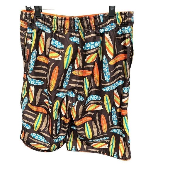 Mossimo Mens Surfboard Print Broad Shorts Surfing Size XL 16/18 - Picture 4 of 6